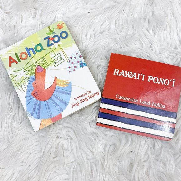 Other Hawaiian Board Book Bundle Of 2 Aloha Zoo Hawaii Ponoi Poshmark